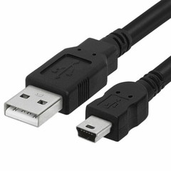 Mini USB Cable for Garmin Nuvi GPS 40 465LMT USB Data Sync Transfer Connector