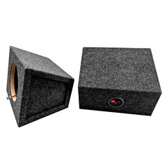 SDX 6.5″ Wedge Speaker Enclosure w. Internally Pre-Wired Fast-On Terminal(Pair)