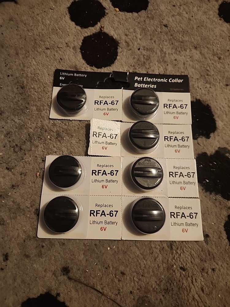 Enerpe RFA-67 RFA-67D-11 6V Replacement Battery 1 Count (Pack of 9) Exp 2029!!
