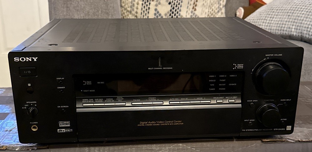 Sony STR-DA2ES Home Theater AV receiver Dolby Digital EX DTS-ES Amplifier / USED
