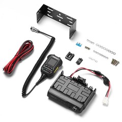 Radioddity DB50-B Mobile Radio 50W GPS APRS Bluetooth Multi-band TX RX APP MIC
