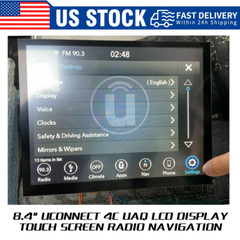 8.4″ Replacement 17-23 Uconnect 4C UAQ LCD Display Touch Screen Radio Navigation
