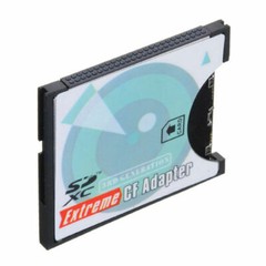 Standard SD SDHC SDXC To CF Compact Flash Memory Card Adapter Reader for Laptop
