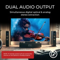 OREI HDMI Audio Extractor ARC 4K 60Hz