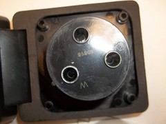 twist locking Black 30 amp RV, trailer, Marine power inlet box, Nema L5-30P