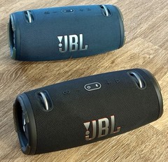 2X JBL Xtreme 3 Black/Blue Portable Bluetooth Speaker w/Strap
