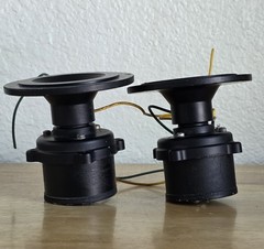 Vintage Pair of 1960s Atlas Sound Hi-Fi Jensen RP-302 Super Tweeters 16 ohm