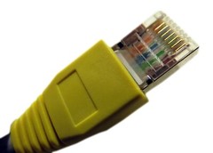 5 ft. Yellow CAT5e Ethernet Cable CAT5 RJ45 LAN Line Network Wire Patch Cord