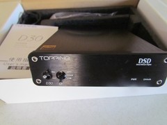 TOPPING D30 USB DAC Hi-Res Audio DSD Digital Analog Converter Black Open Box