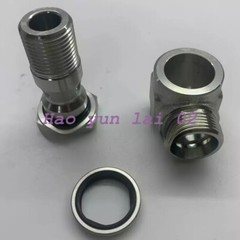 1PCS NEW Forklift accessory 0009522532 pipe joint