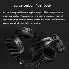 FiiO FT7 Headphones Open-Back Planar 106mm Planar Magnetic Monitor Earphone