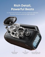Soundcore Select Portable Bluetooth Speaker Stereo Bass Outdoor Speaker,Refurb