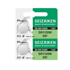 Seizaiken 391 SR1120W 1.55V 0%Hg Silver Oxide Watch Battery – Wholesale