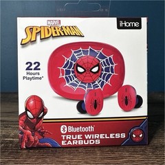 iHome Marvel Spider-Man Bluetooth True Wireless In-Ear Earbuds Red Black Blue