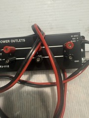 MFJ-1112 Power strip, 15 AMPS, 6 outputs Deluxe Multiple DC Power Outlets