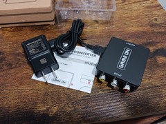 AV to HDMI Adapter Converter for 720p/1080p Upscaler AV Tested Working GameStop