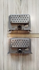 Rare USSR Military Soviet loudspeaker device GU-20M, 2 amplifiers U-10M