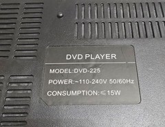 DVD-225 Home DVD Player CD Disc Player Digital Multimedia Player AV Output Mpeg4