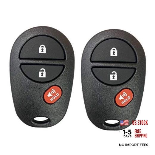 2 NEW Replacement For 2005-2016 TACOMA Keyless Entry Remote Control GQ43VT20T