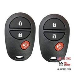 2 NEW Replacement For 2005-2016 TACOMA Keyless Entry Remote Control GQ43VT20T
