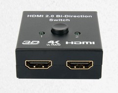 HDMI 2.0 HDTV Switch Switcher Splitter Bi-Direction Hub HDCP 2×1 1×2 In Out 4K