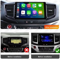For Honda Pilot 2016-2022 Android 13.0 Apple CarPlay Car Stereo Radio GPS w/CAM