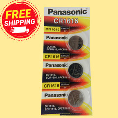 PANASONIC CR1616 Lithium 3V Watch Battery (Exp 12/2032) 3Pcs