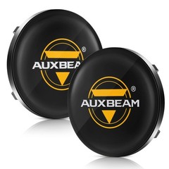 AUXBEAM 4″ LED Work Driving Light Bar SPOT Pods Amber DRL & Black Covers Shield