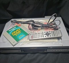 Panasonic DVD Video Recorder DMR-E80H HD DN DVR with 80GB Hard Drive Works
