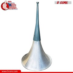 5Core PA Speaker Trumpet Reflex Horn Throat 22 Inch Aluminum Body Weatherproof