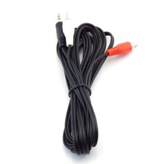 1M/1.5M/3M 3.5mm male Plug Jack To Dual 2 RCA Male connector Stereo Audio Cable