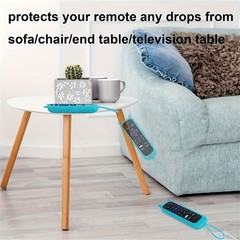 1P Silicone Remote Control Cover For Roku Glow-In-The-Dark TV Remote Holder Case
