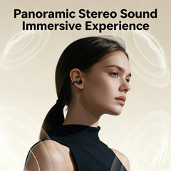 New Bluetooth 5.4 Wireless Earbuds Clip on Open Ear Listen in Comfort Headphone
