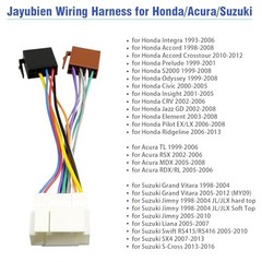 20Pin Aftermarket Radio Wiring Harness 8+8Px20P Connector for Honda 99-06