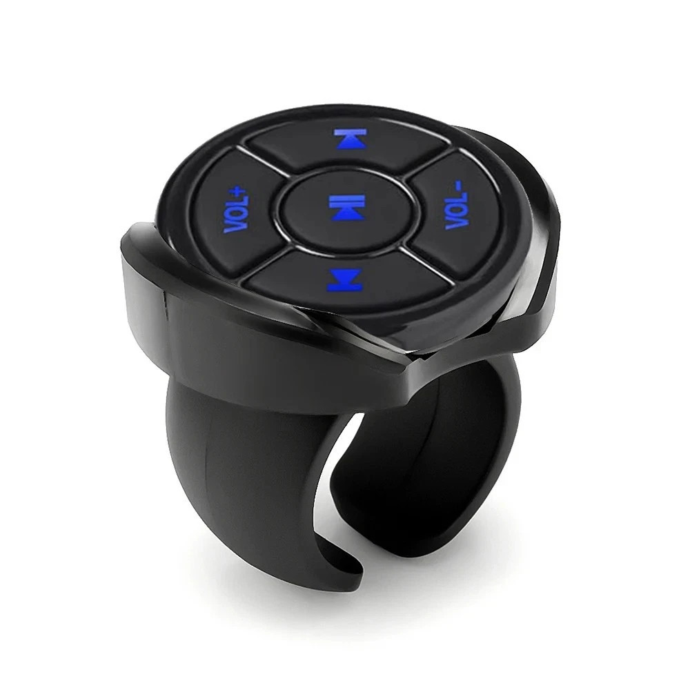 Wireless Bluetooth Media Button Remote Car Bike Music Control iOS Android