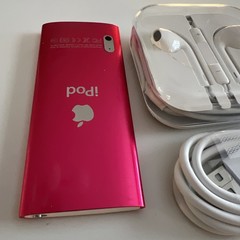 Apple iPod nano 5th Generation Pink (8GB) New Battery Installed Big Bundle