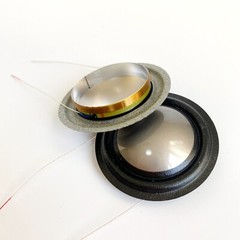 Replacement Titanium Dome Diaphragm For B&W CM2, CM4 Tweeter ZC12688 8Ω 26mm VCL