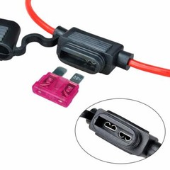 Fuse Holder In-Line Waterproof Auto ATC Blade 10A/15A/30A/40A 10AWG Wire