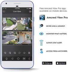 Amcrest 5MP IP5M-B1186EW UltraHD Bullet POE IP Camera Security 1 Year Warranty