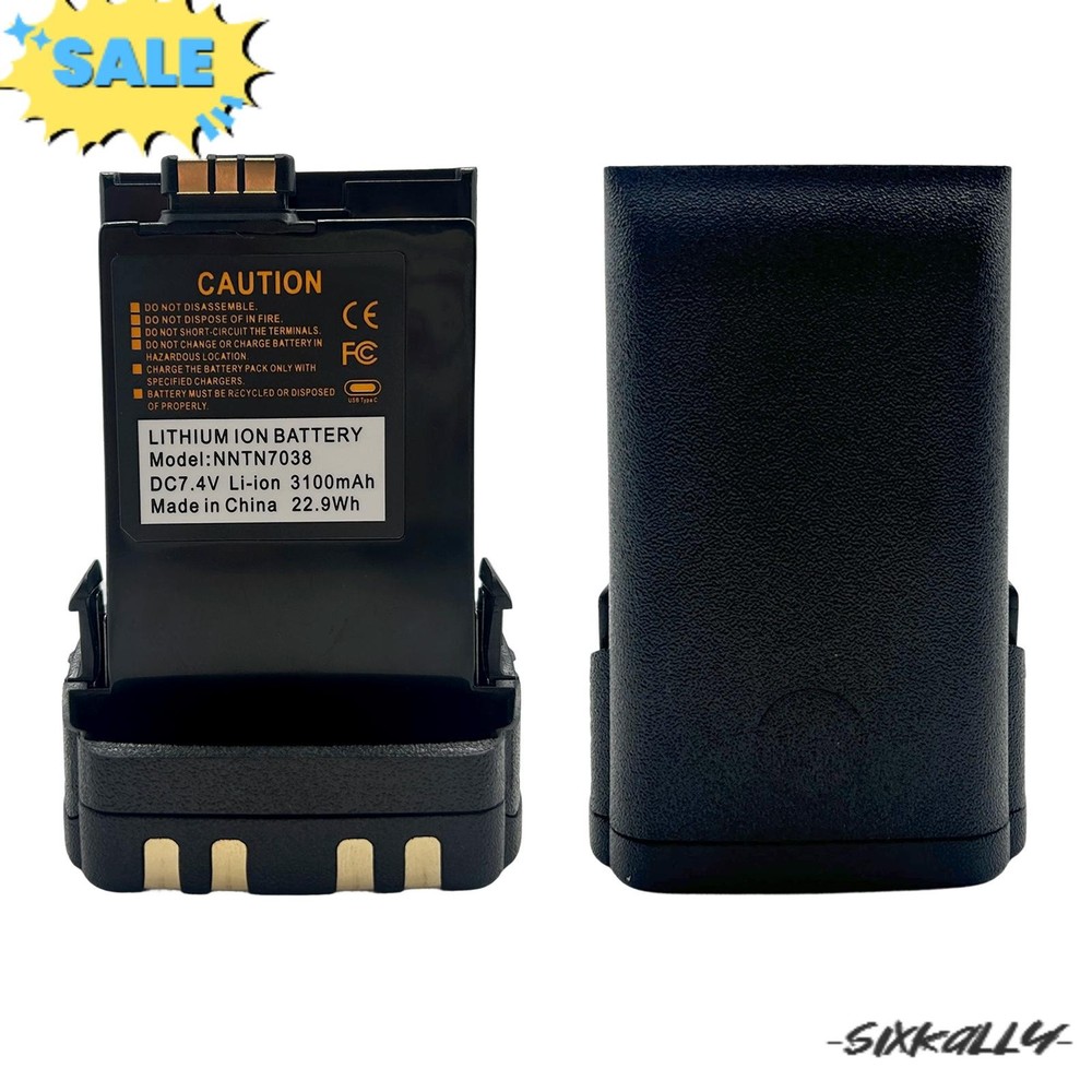 NNTN7038 USB-C Li-ion Battery For APX6000 APX7000 APX8000 APX7000XE 3100mAh