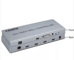 2x24K HDMI Video Wall Controller Processor 2×2 1×4 1×3 1×2 DVI HDMI 4 Screens