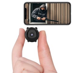 Mini Cámara Oculta Espía 4k Ultra Hd Wifi Niñera Inalámbrica Camara Espia 2025