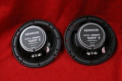 Kenwood KFC-1666R 6.5 inch 300W Max 2-Way Speakers, NEW, #N1