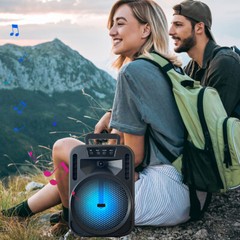 4000W Wireless Portable FM Bluetooth Speaker Heavy Bass Sound Party Speaker