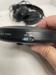 Rohs Wireless Personal Rechargable CD Player With Headphones Untested Parts Only