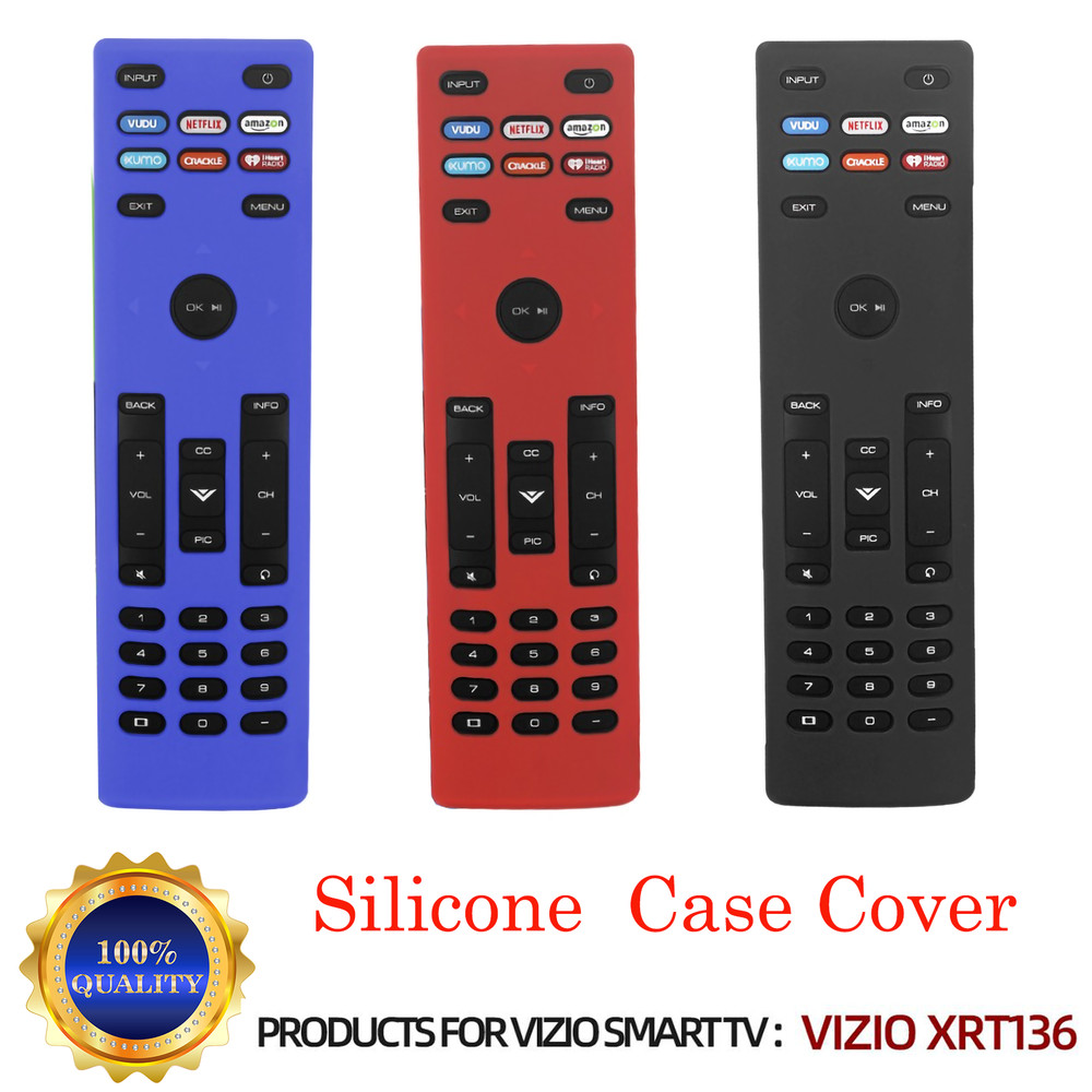 Silicone Case Protective Cover for Vizio TV Remote XRT136