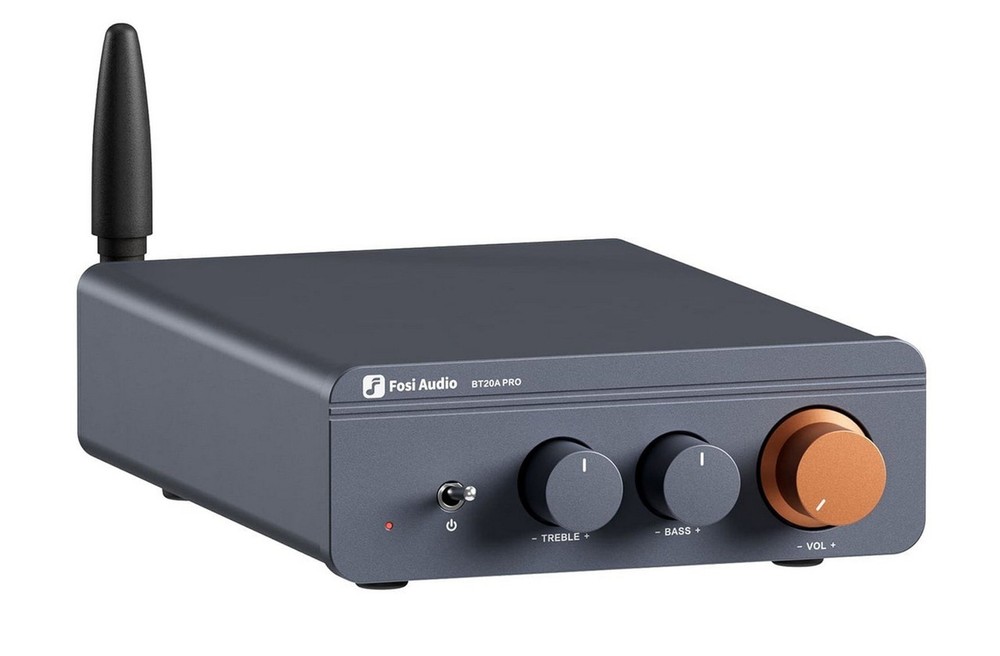 Fosi Audio BT20a Pro Bluetooth audio amplifier With Power Supply Brand NEW UK