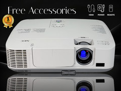3LCD Projector for Golf or Racing Simulators 3100 Lumens 2160p + 1 Year Warranty
