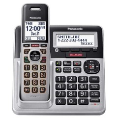 Panasonic KX-TG994SK DECT 6.0 Bluetooth 4-Handset Cordless Phone System (No Box)