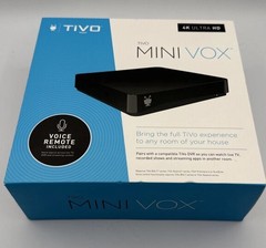 TiVo Mini VOX 4K UHD (TCDA95000) with Voice Remote HDMI Read